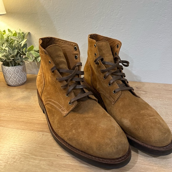 Thursday boots RARE Cognac WeatherSafe™ Suede President 9.5 - Picture 2 of 9